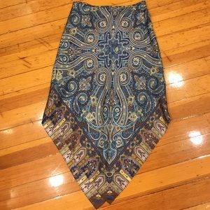 GAP Silk Paisley Midi Skirt - BEAUTIFUL!!